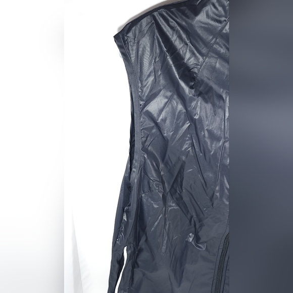 NWT VINTAGE Nike Women's Full Zip Running Vest W/ Pockets Medium (8-10) Black - Picture 3 of 16